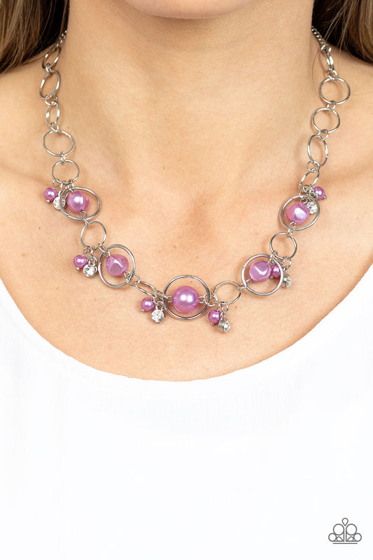 Think of the POSH-ibilities! - Purple Necklace