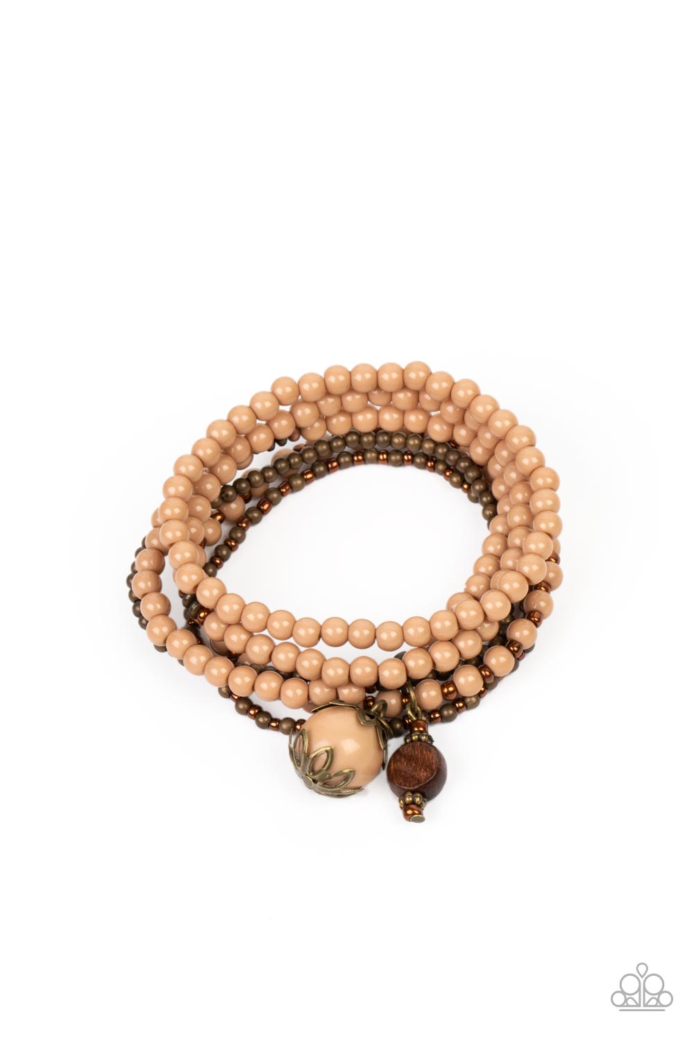 Epic Escapade - Brown Bracelet