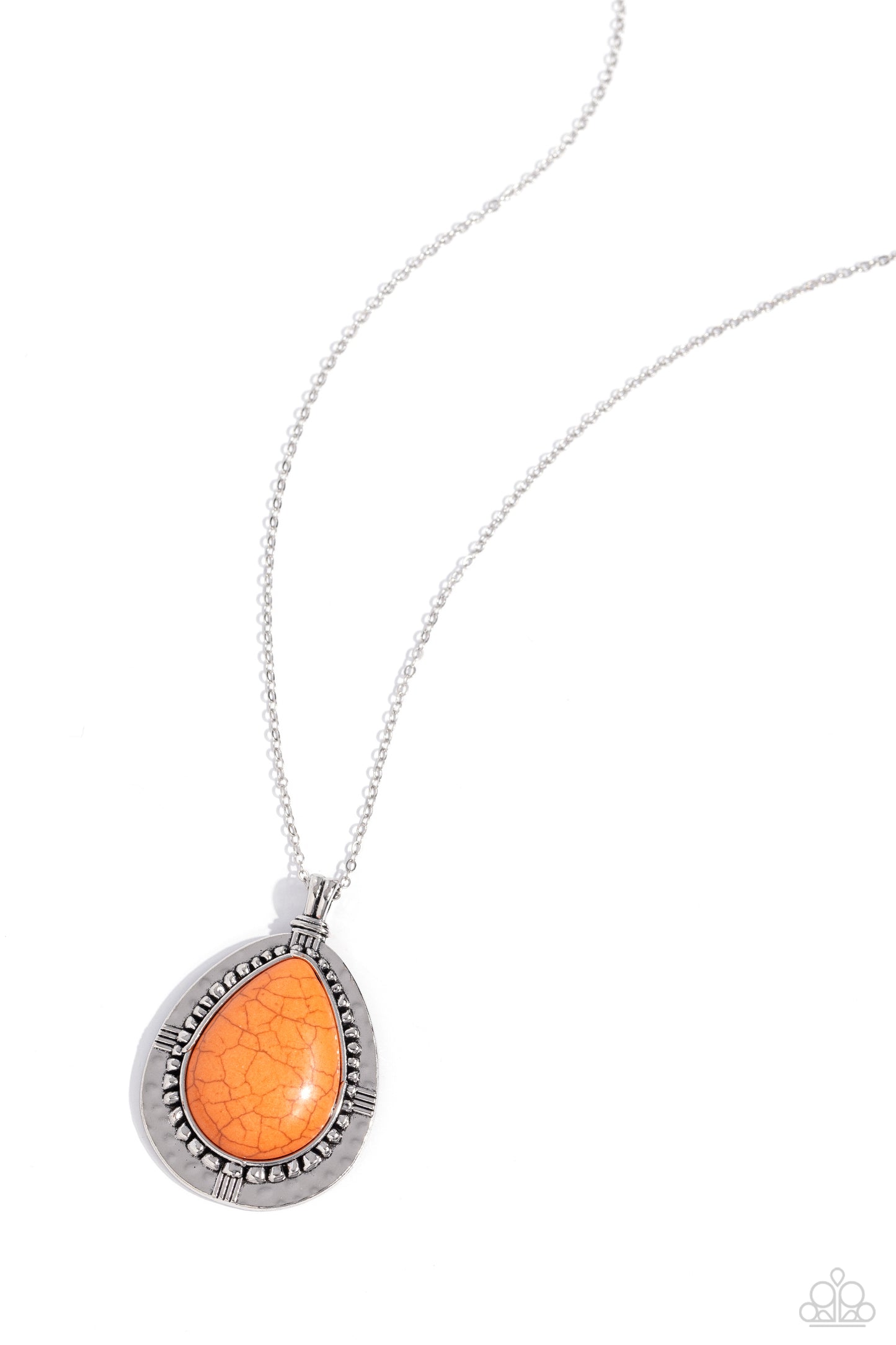 Western Wilderness - Orange Necklace