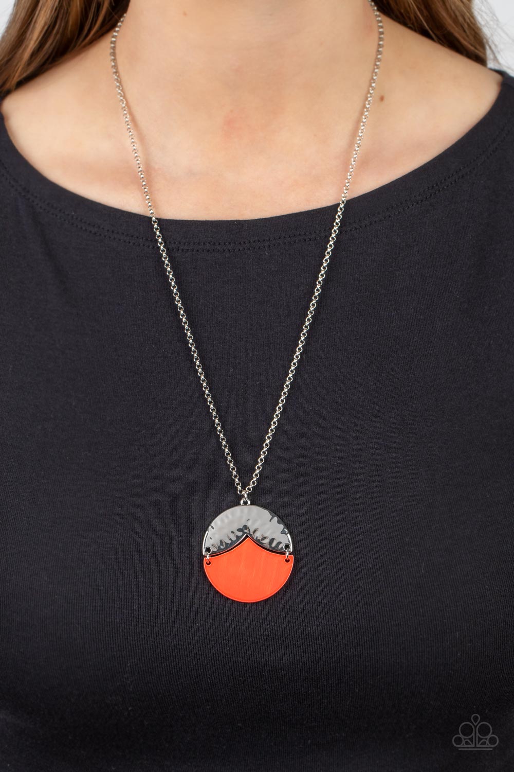 Seaside Sabbatical - Orange Necklace