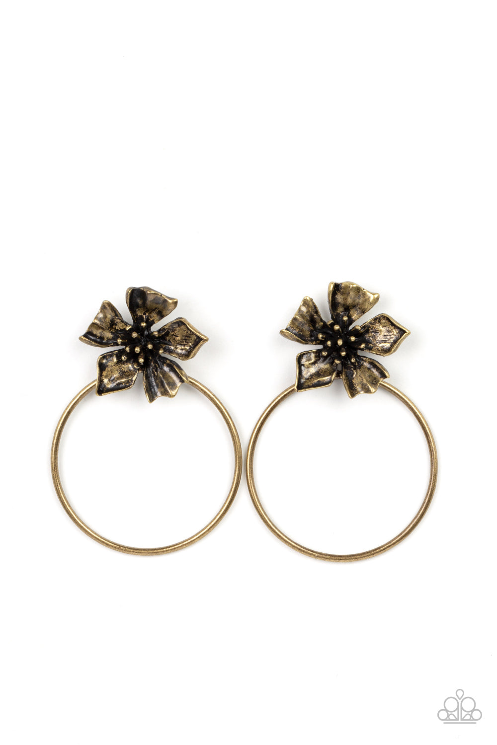 Buttercup Bliss - Brass Earring