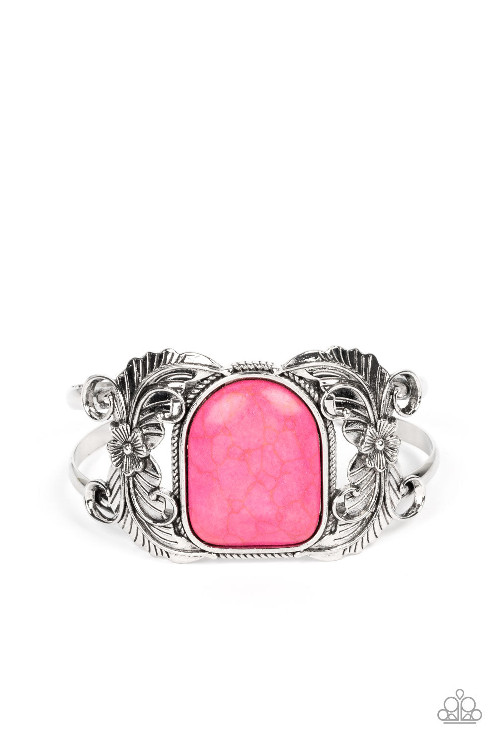 Dune Garden - Pink Cuff Bracelet