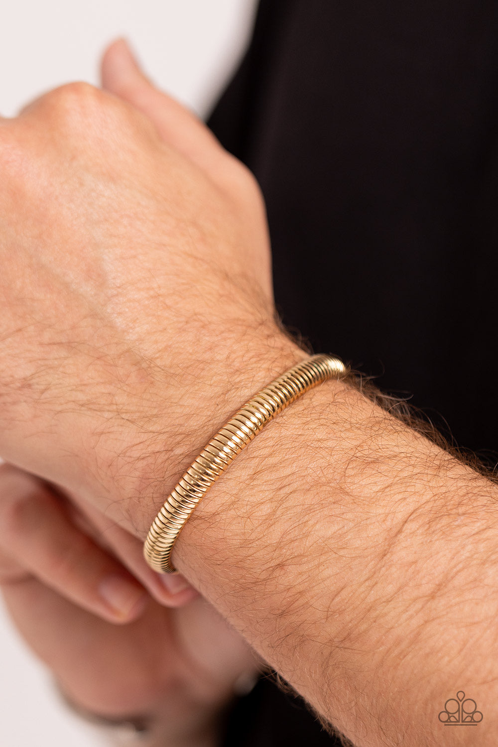 Let It RIB - Gold Bracelet