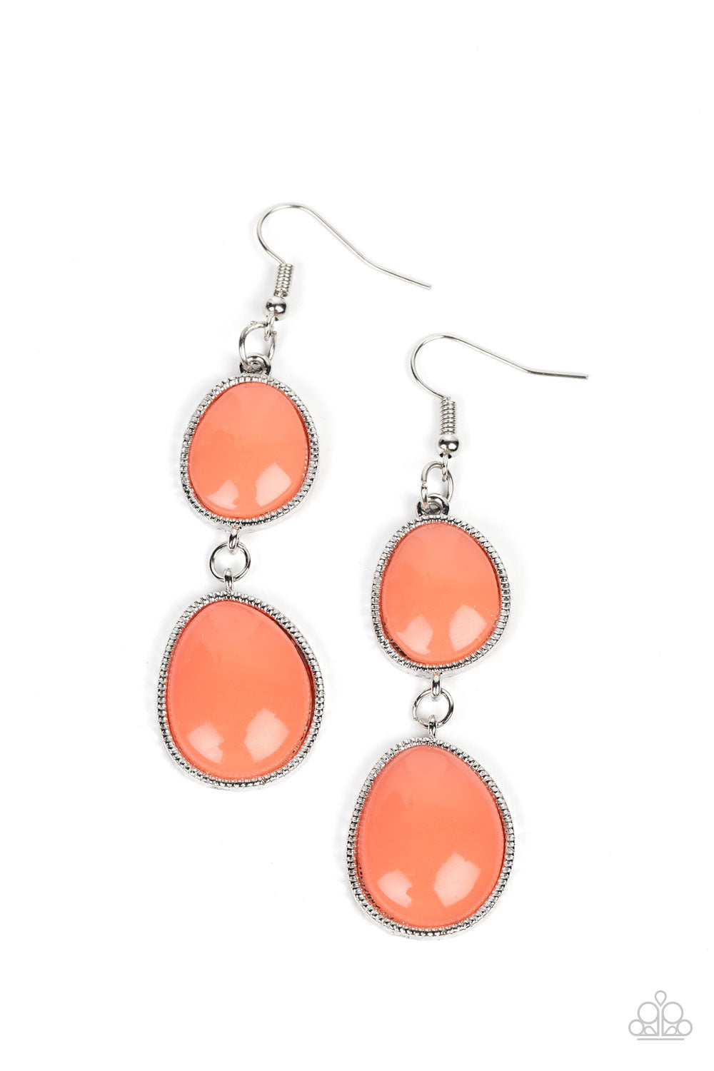 Mediterranean Myth - Orange Earring