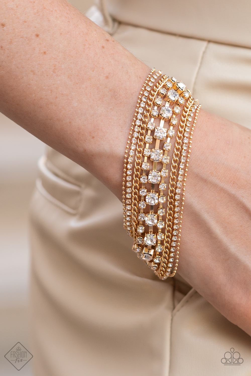 Interstellar Interlude - Gold Bracelet - Fashion Fix July 2022