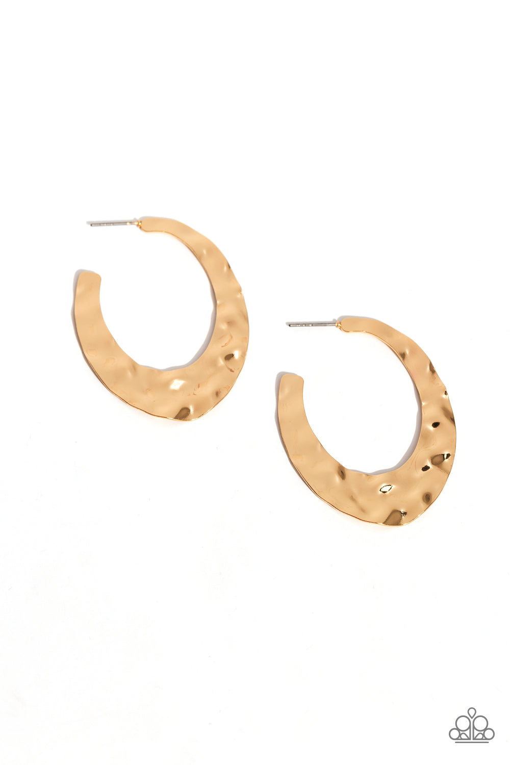 Make a Ripple - Gold Earring