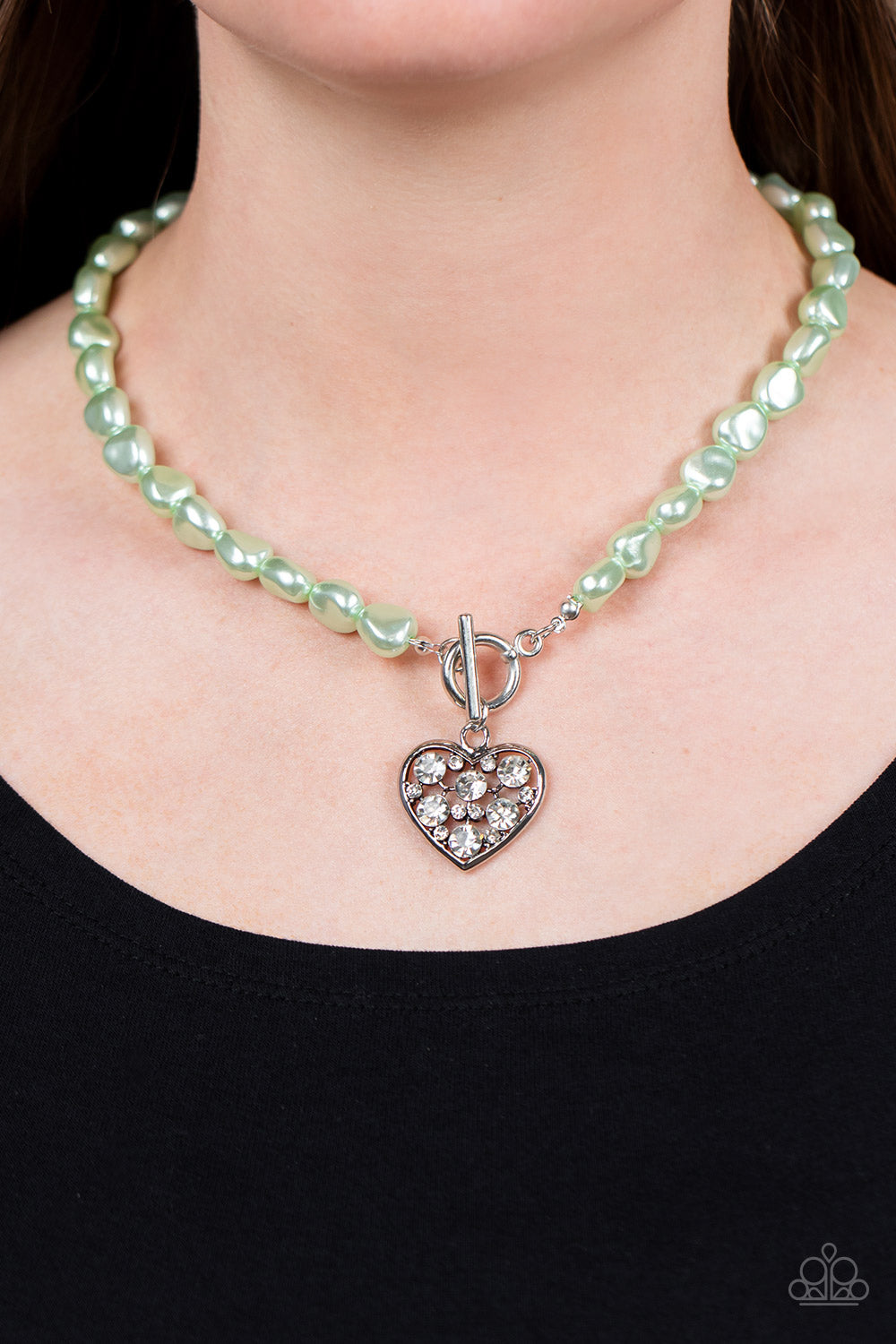 Color Me Smitten - Green Necklace