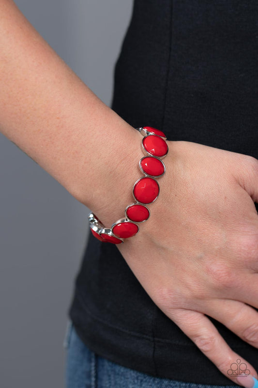 Whimsical Glow - Red Bracelet