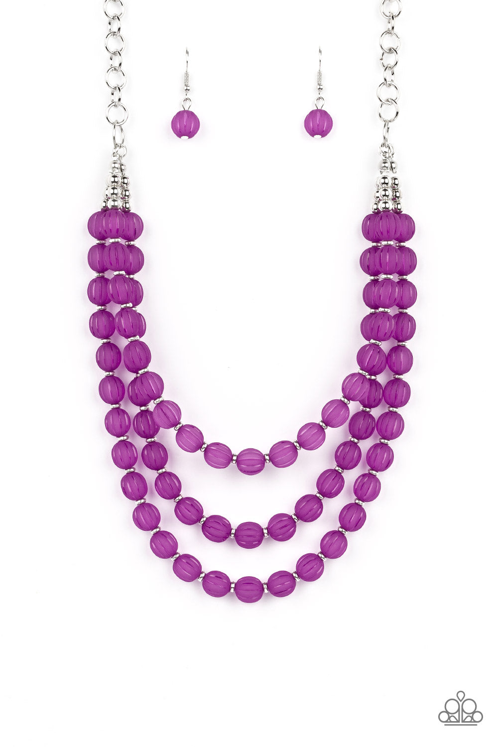 Summer Surprise - Purple Necklace