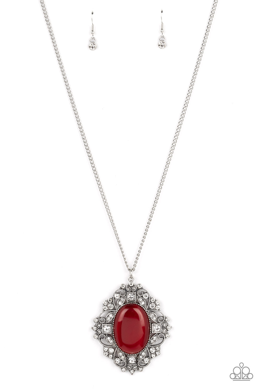 Dream Board Dazzle - Red Necklace