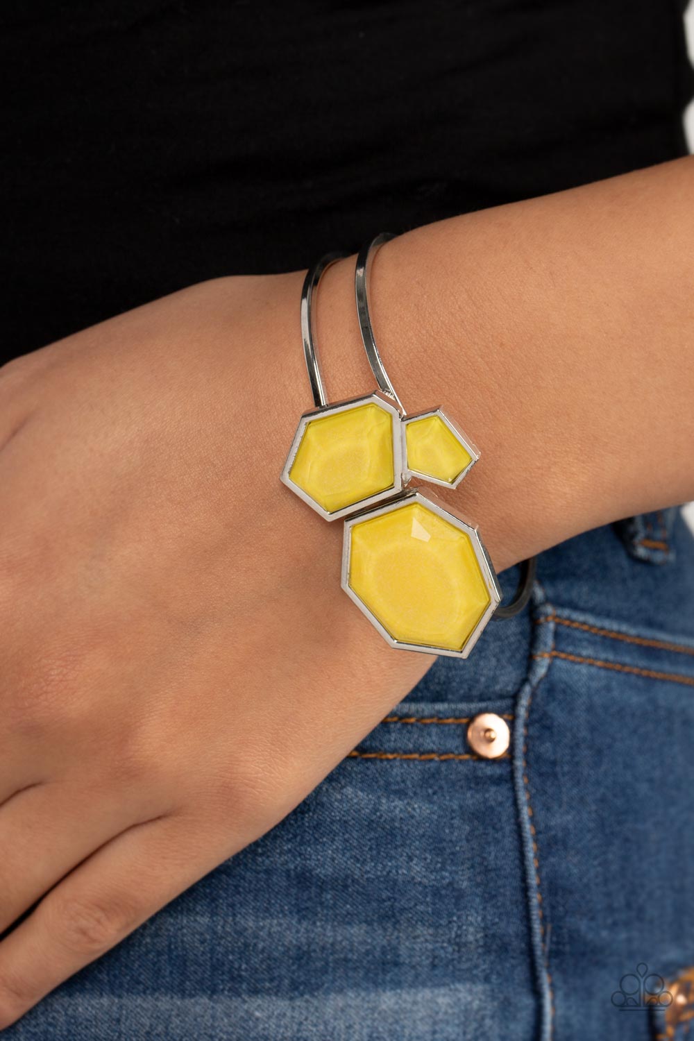 Tourist TRAPEZOID - Yellow Bracelet