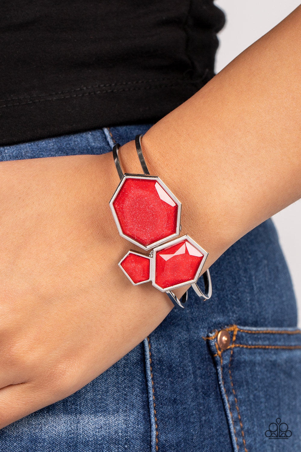 Tourist TRAPEZOID - Red Bracelet