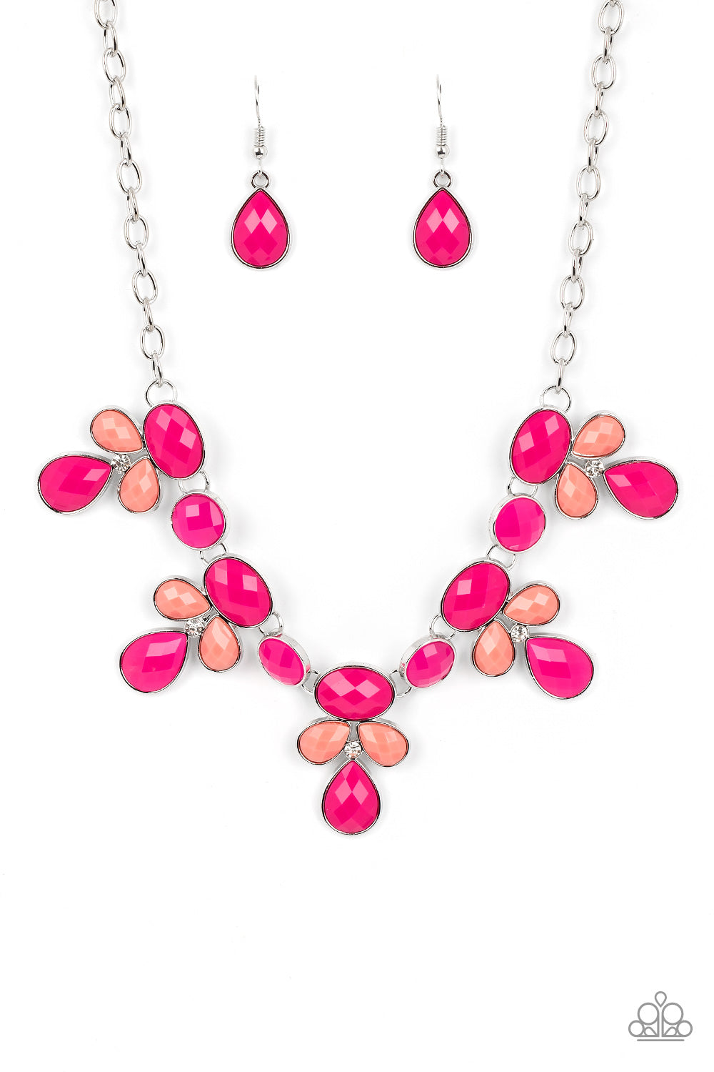 Midsummer Meadow - Pink Necklace