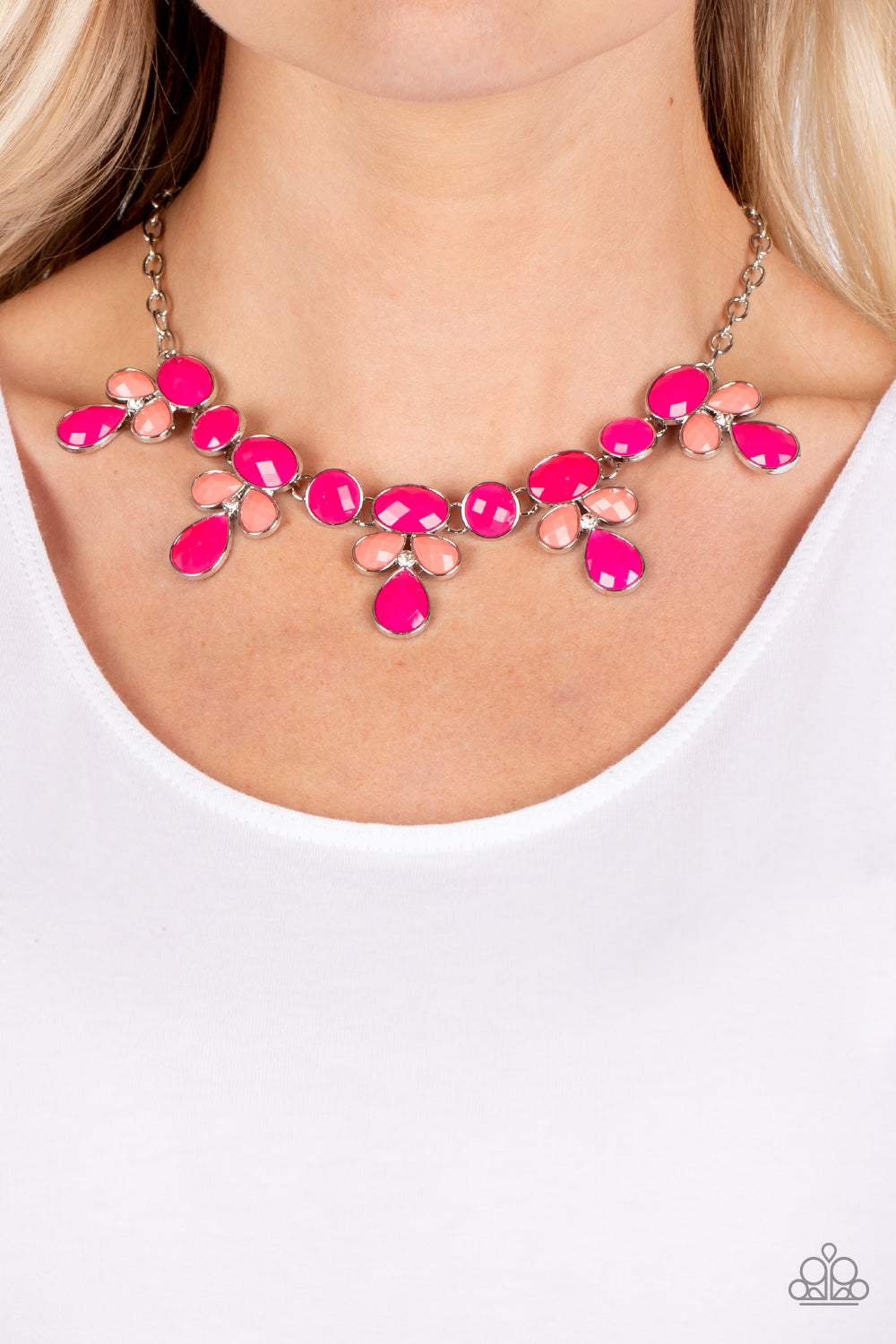 Midsummer Meadow - Pink Necklace