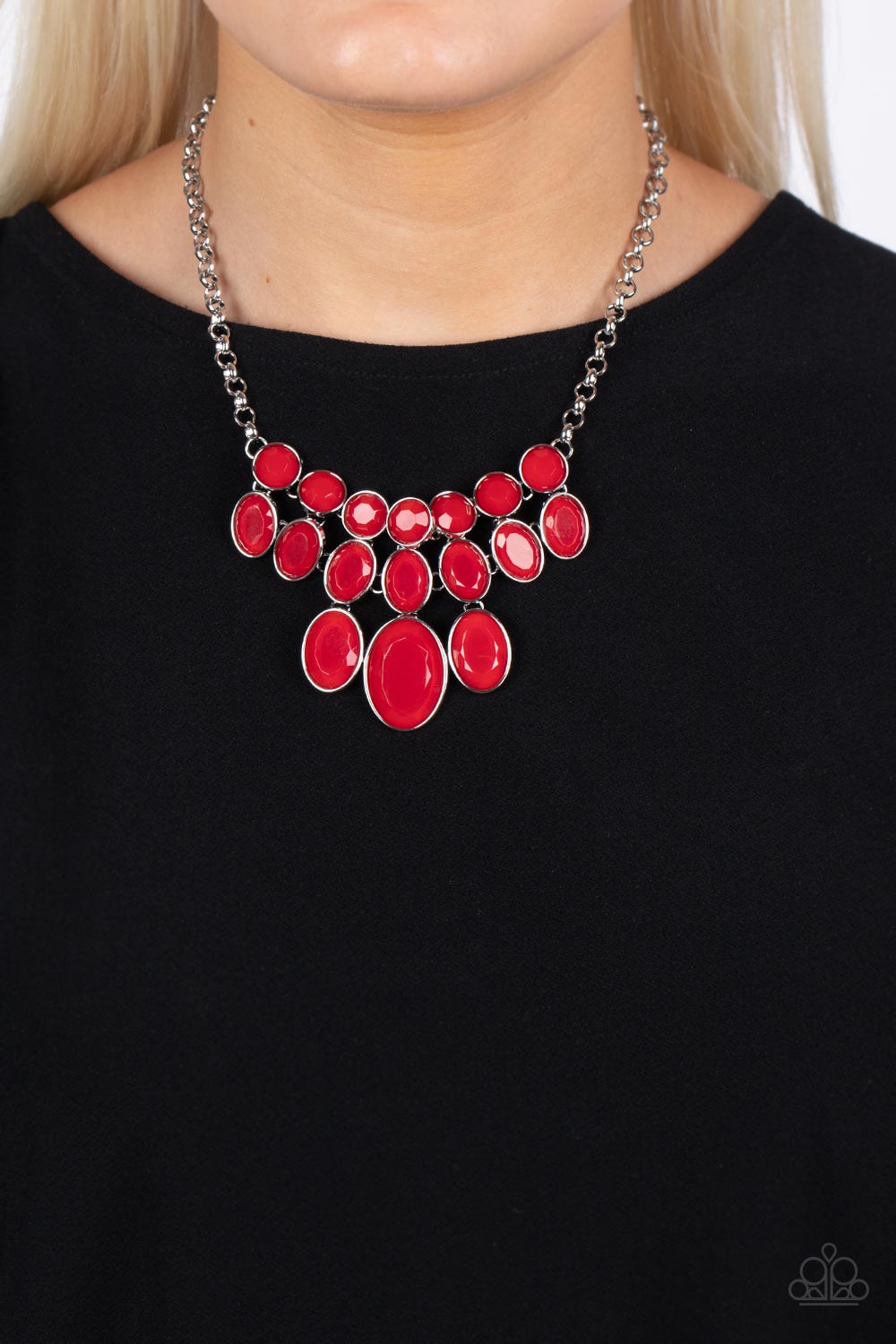 Delectable Daydream - Red Necklace