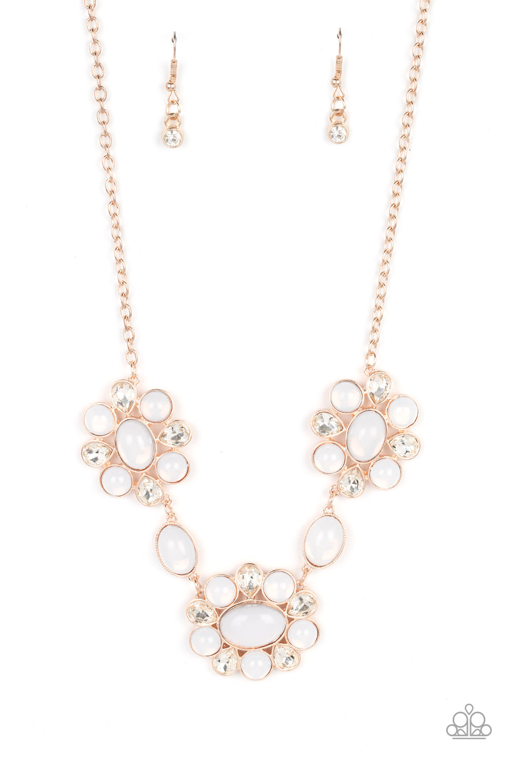 Your Chariot Awaits - Rose Gold Necklace - October 2022 Life of the Party - Stacie's Bling Shop