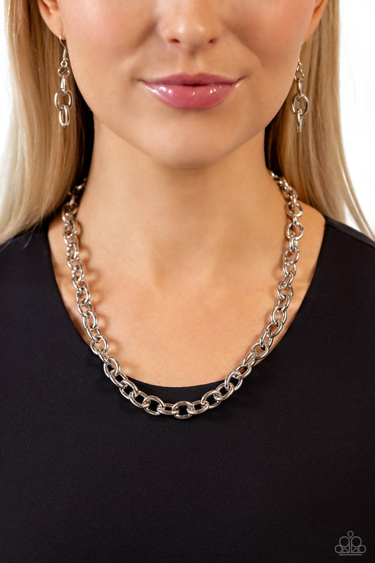 Things Have CHAIN-ged - Silver Necklace