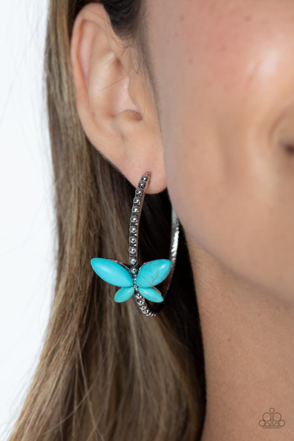 Bohemian Butterfly - Blue Earring