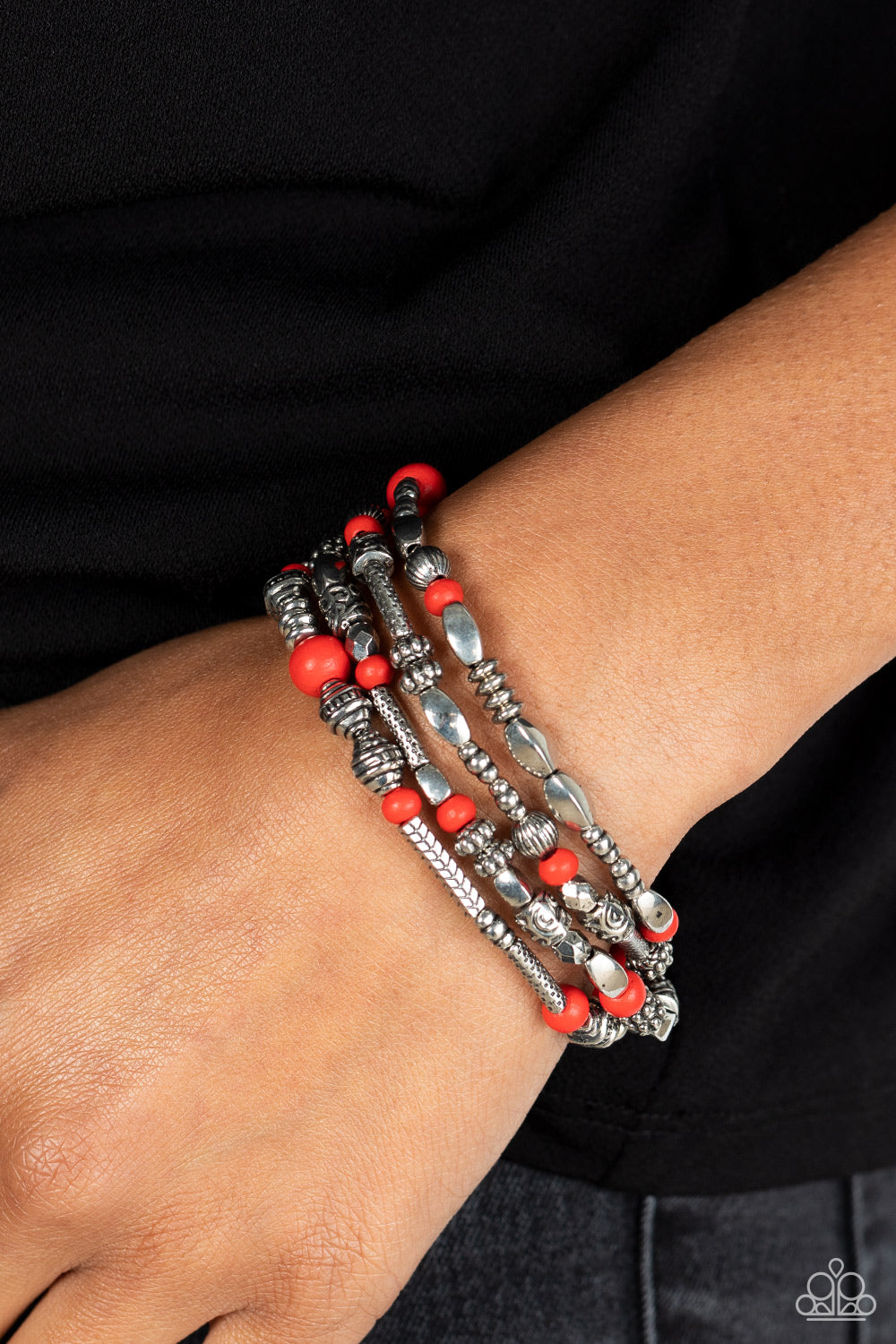 Jungle Jubilee - Red Bracelet