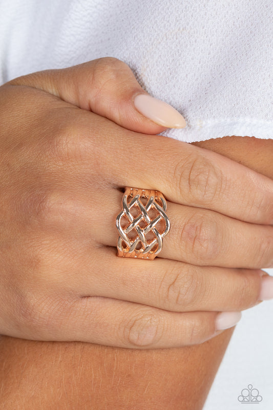 The One That KNOT Away - Rose Gold Ring