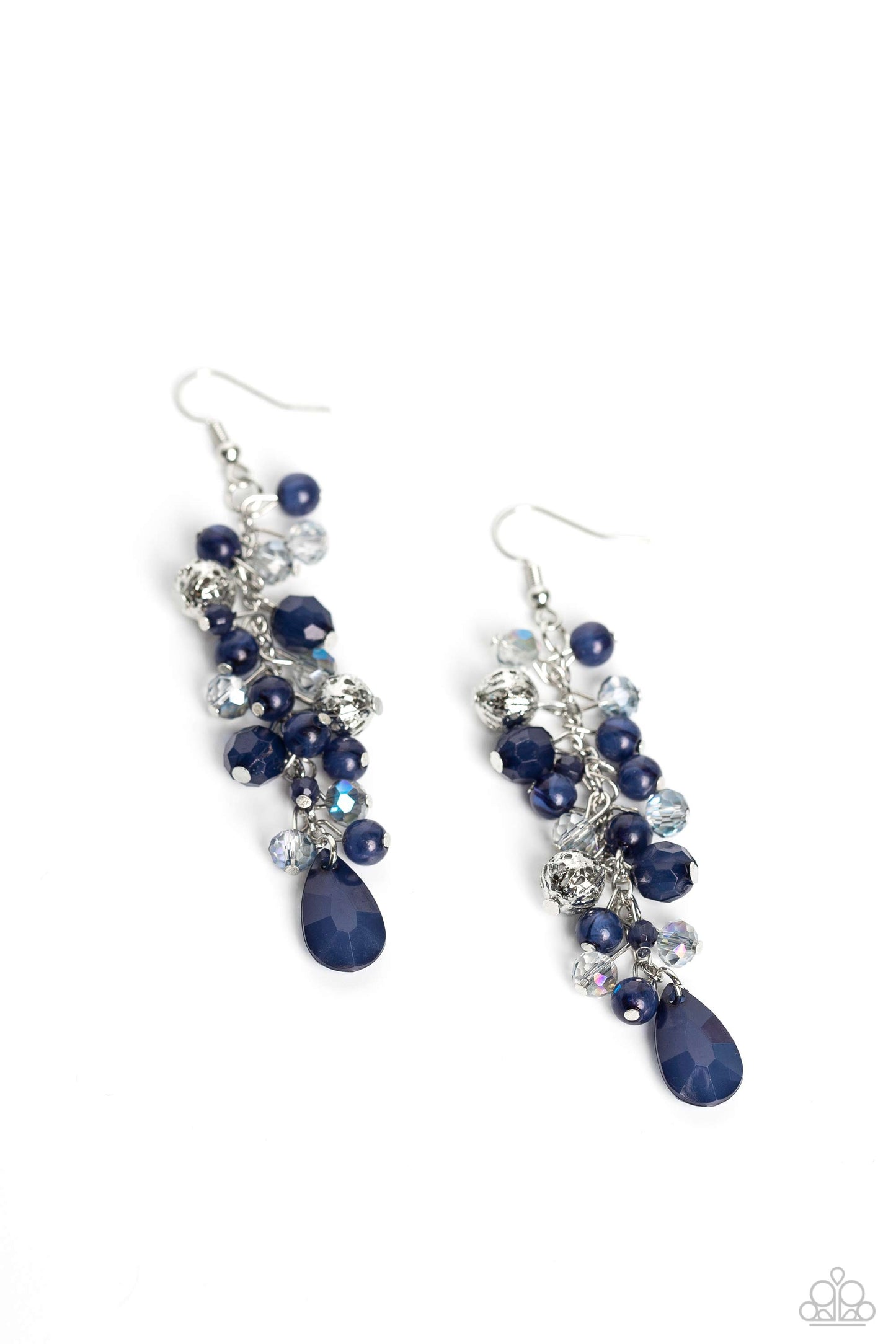 Cheeky Cascade - Blue Earring