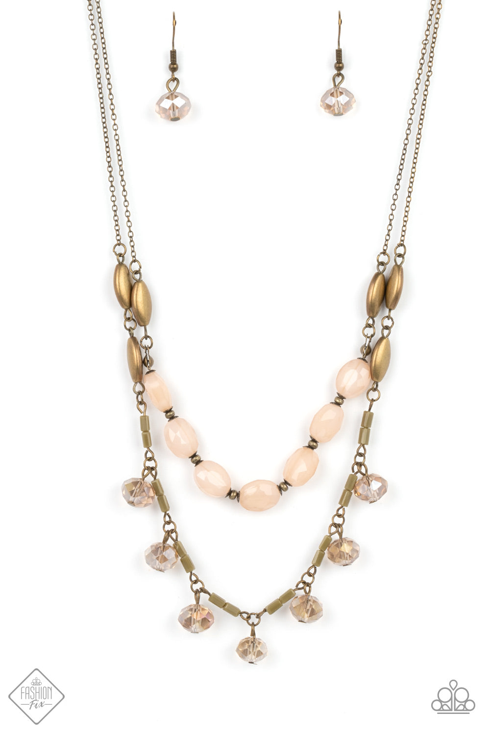 Sheen Season - Brass Necklace - Fashion Fix November 2022