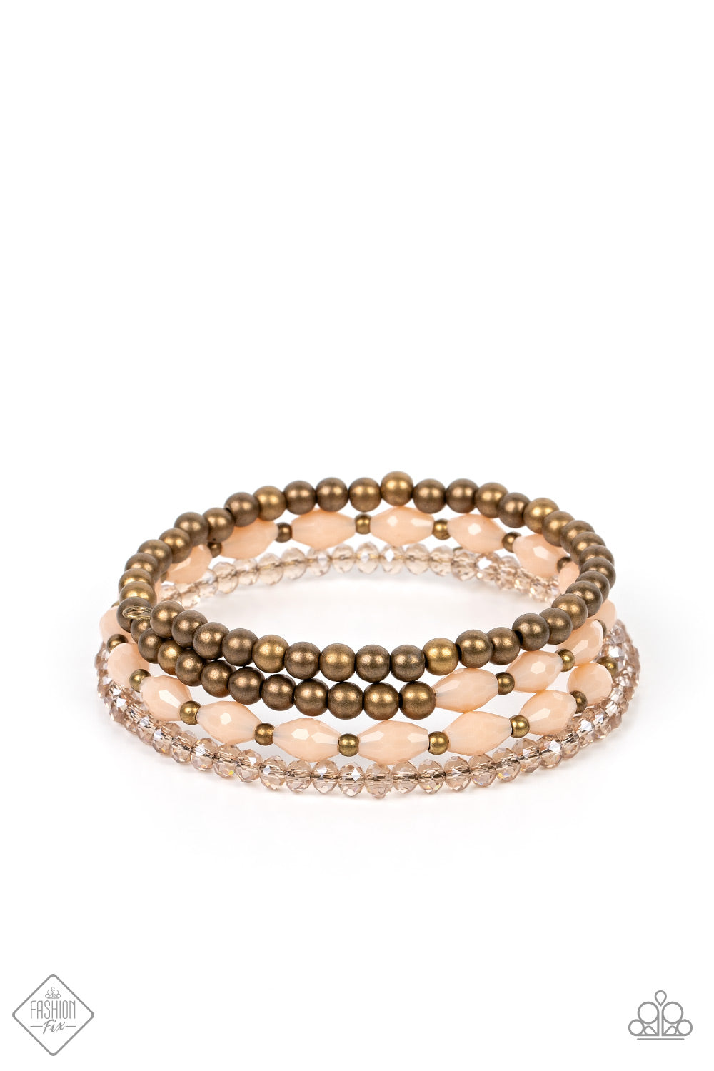 Celestial Chapter - Brass Coil Bracelet - Fashion Fix November 2022