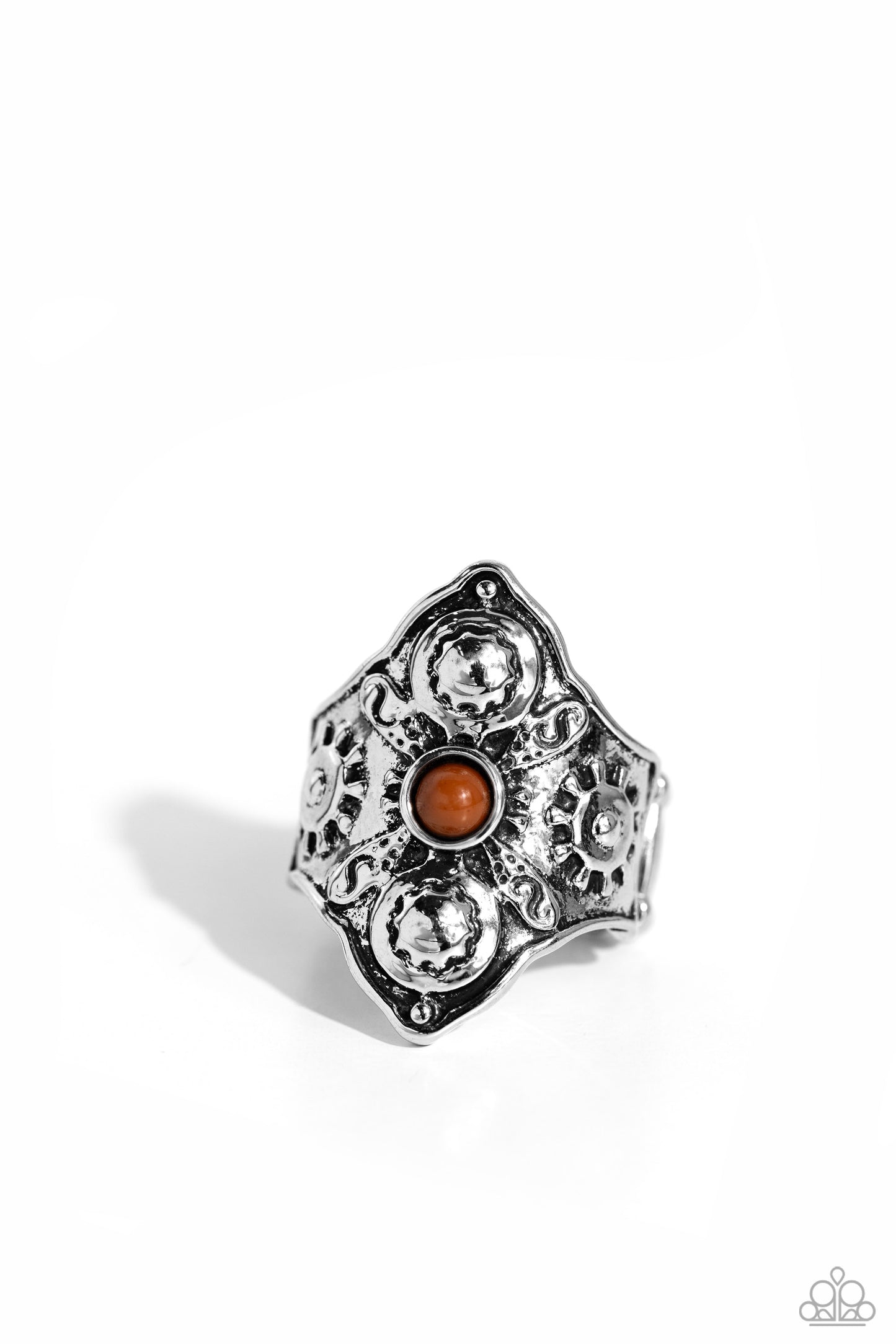 Crafted Couture - Brown Ring