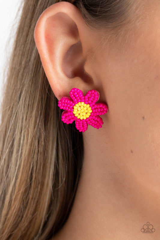 Sensational Seeds - Pink Earring