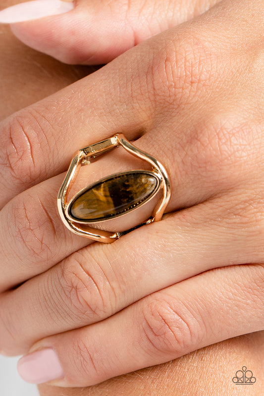 Spartan Stone - Brown Ring