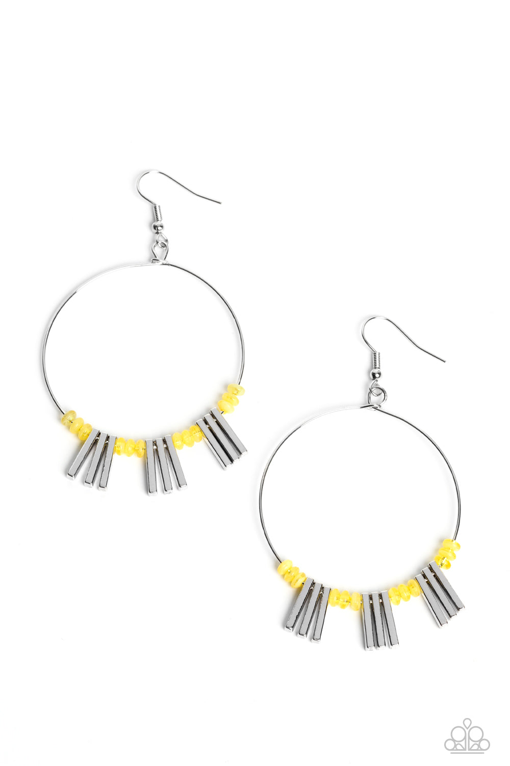 Luxe Lagoon - Yellow Earrings