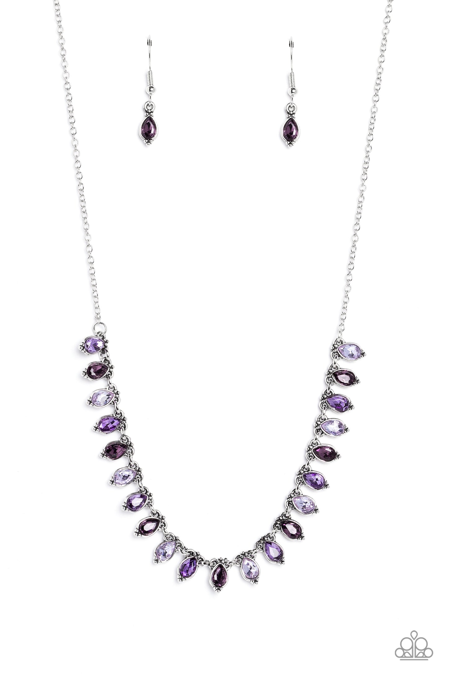 Fairy Light Fashion - Purple Necklace