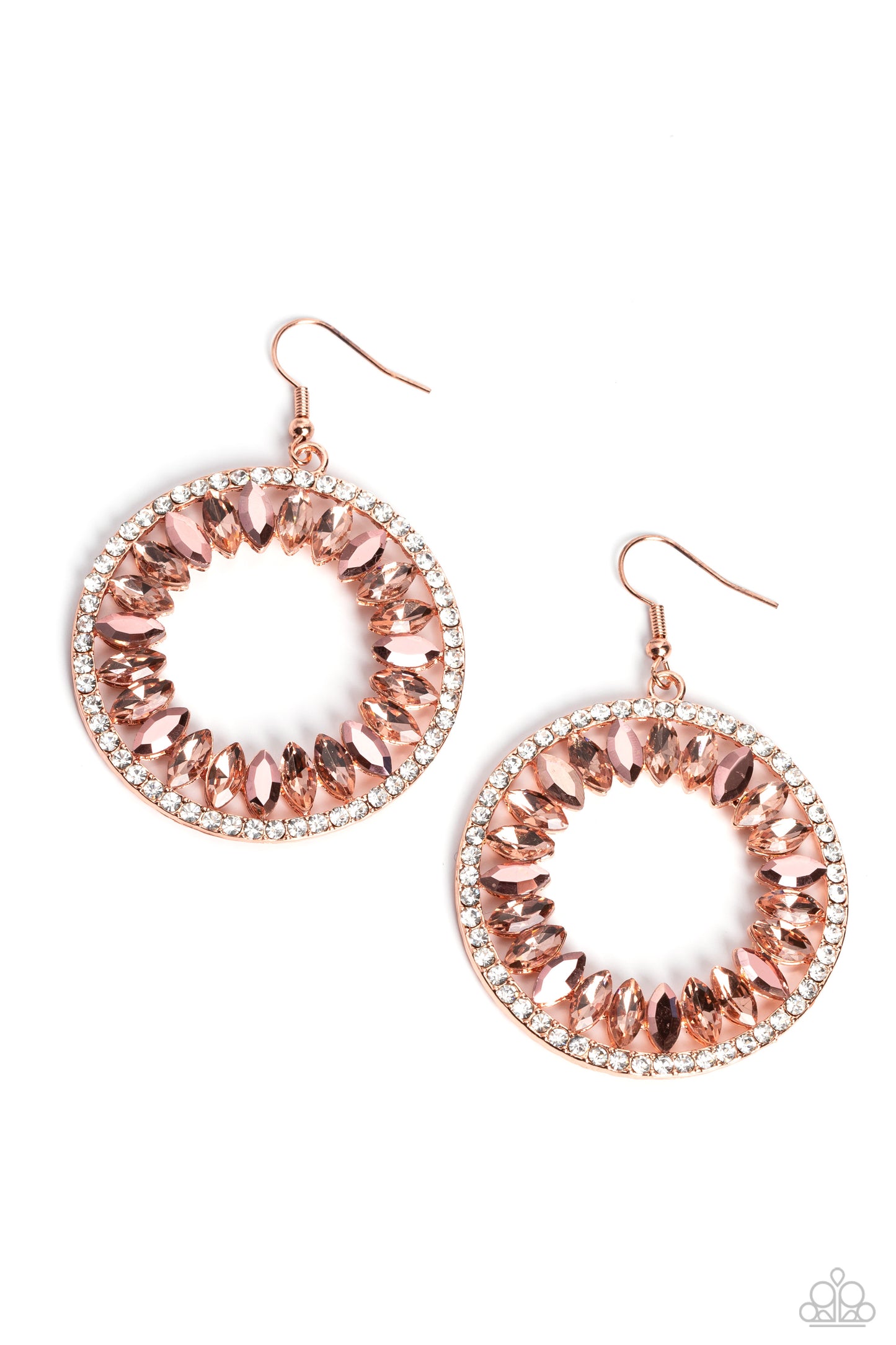 Wall Street Wreaths - Copper Earring