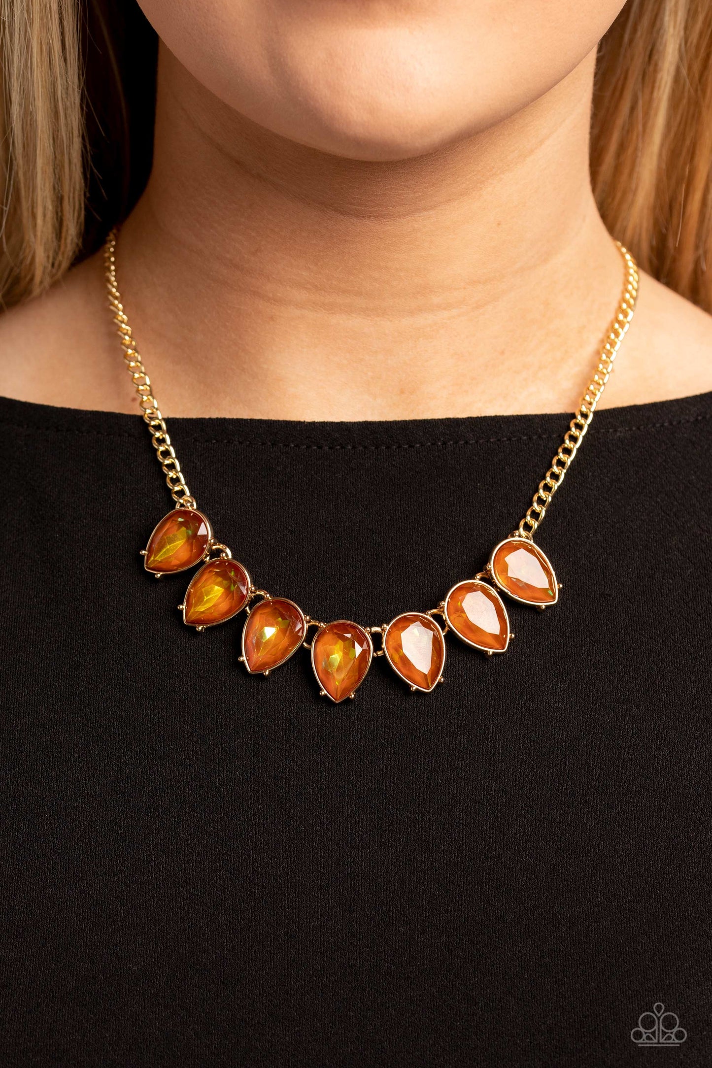 FLIRTY Dancing - Brown Necklace