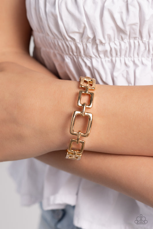 Square Inch - Gold Bracelet