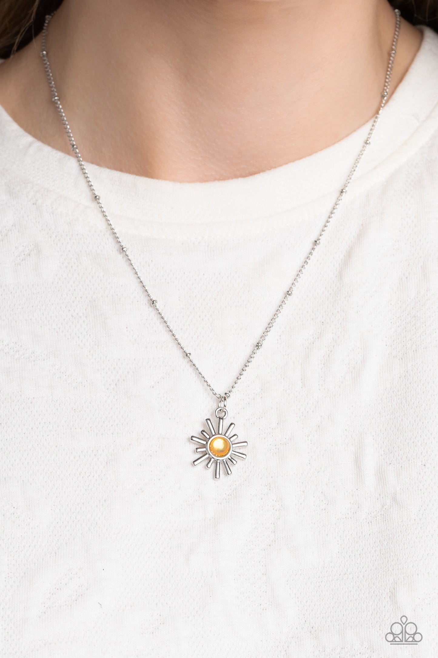 Soak up the Sun - Yellow Necklace