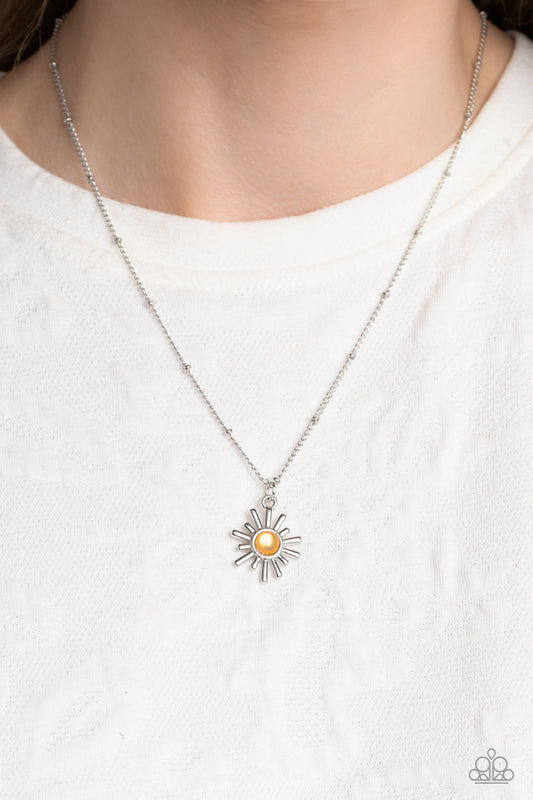 Soak up the Sun - Yellow Necklace