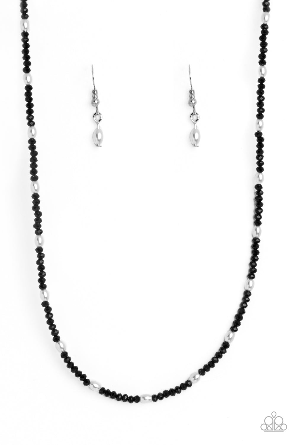 Beaded Blitz - Black Necklace