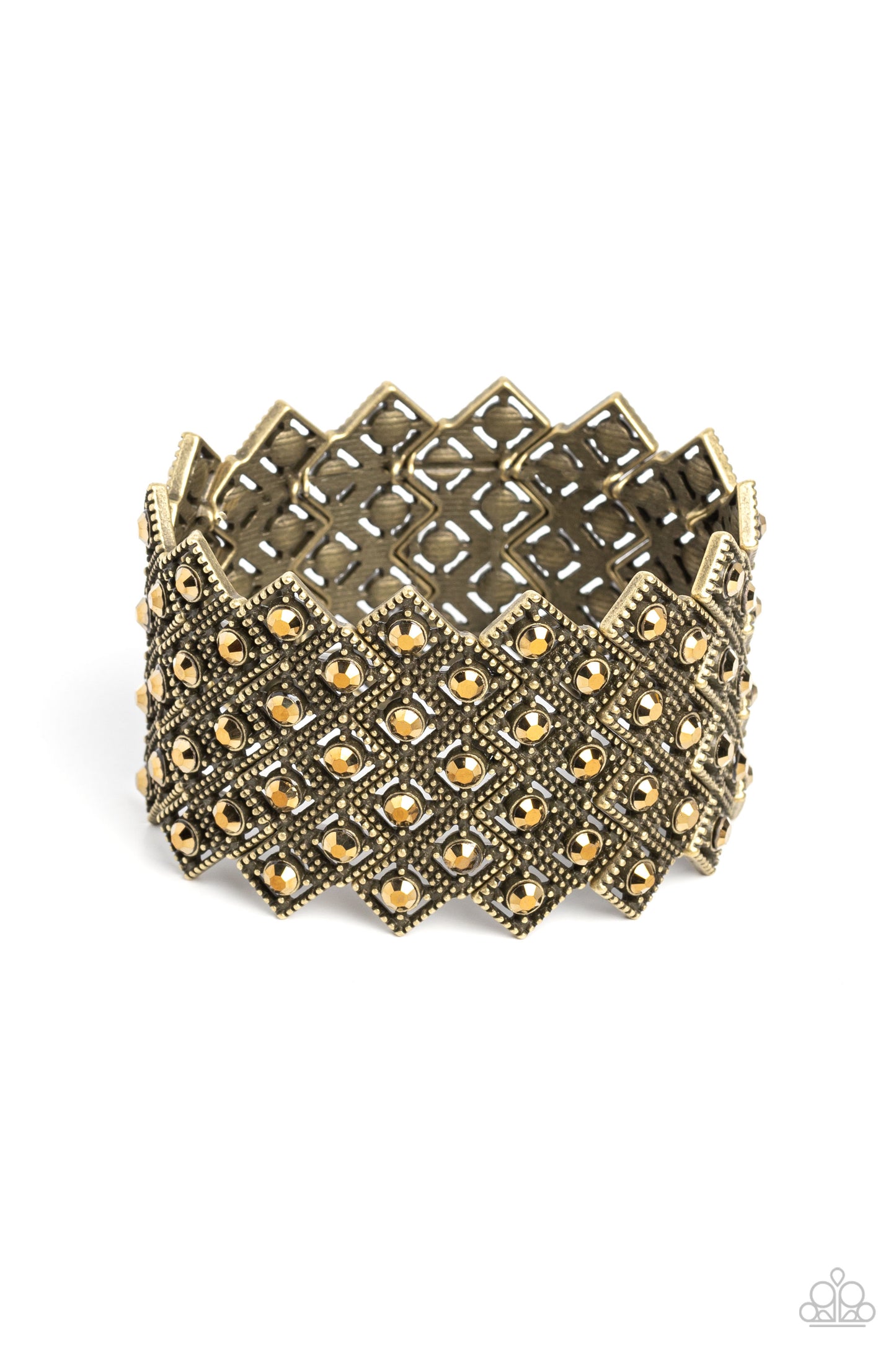 DECO in the Rough - Brass Bracelet