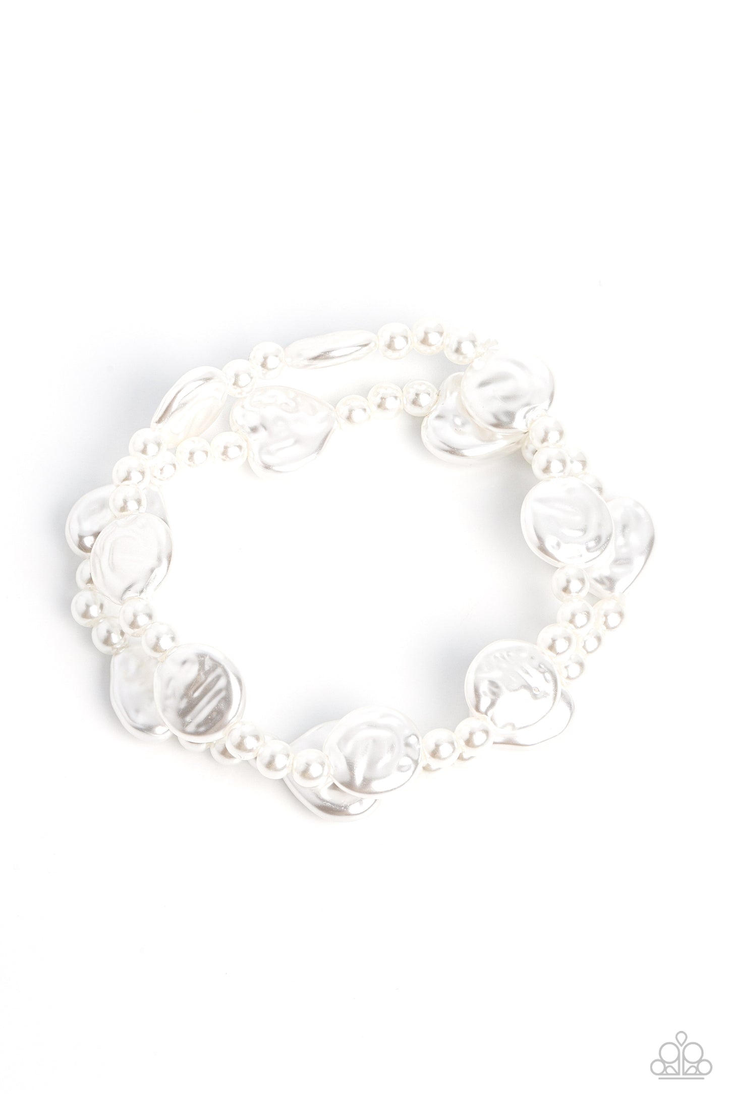 Good Time PEARL - White Bracelet