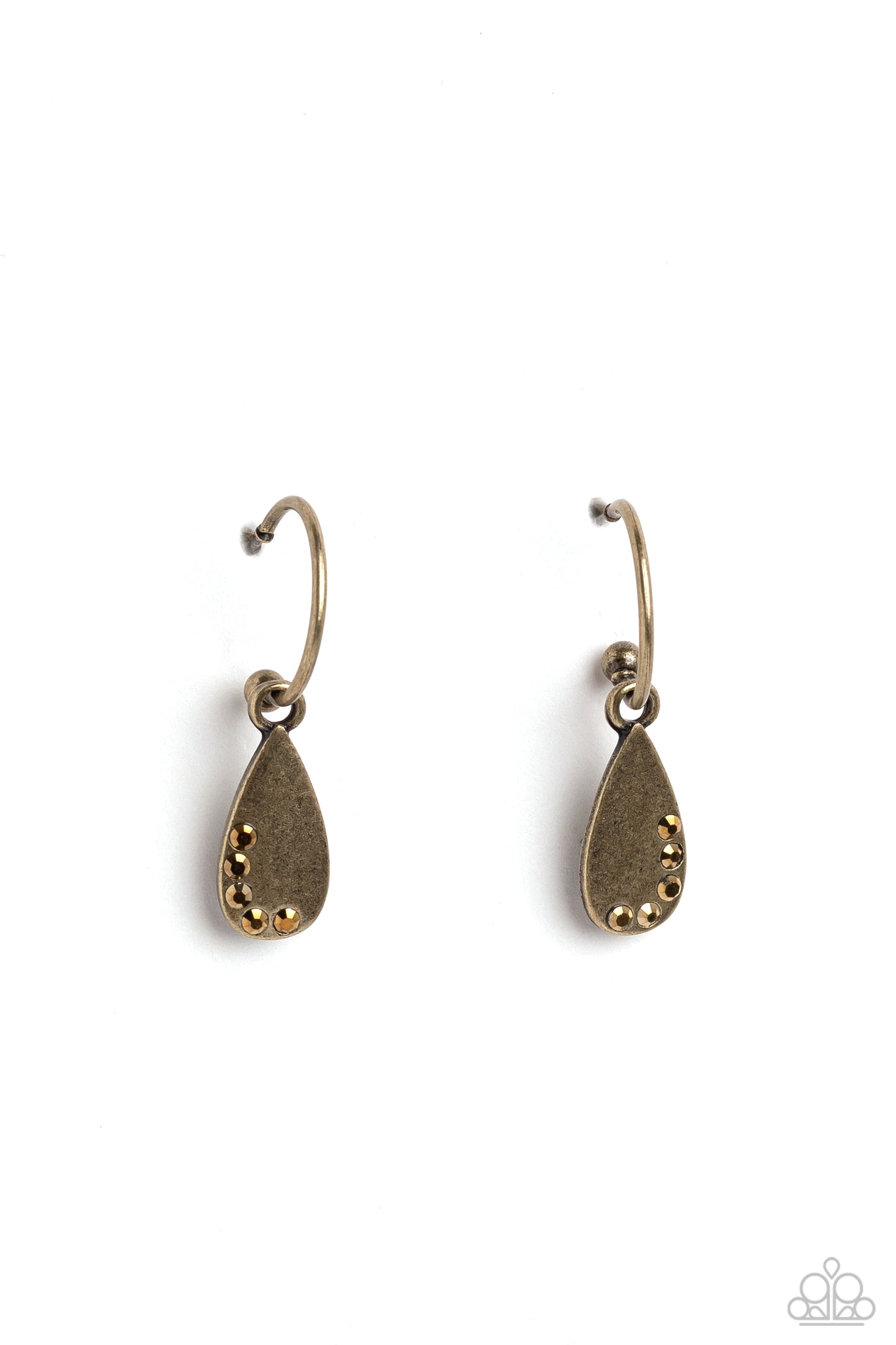 Borderline Baddie - Brass Earring