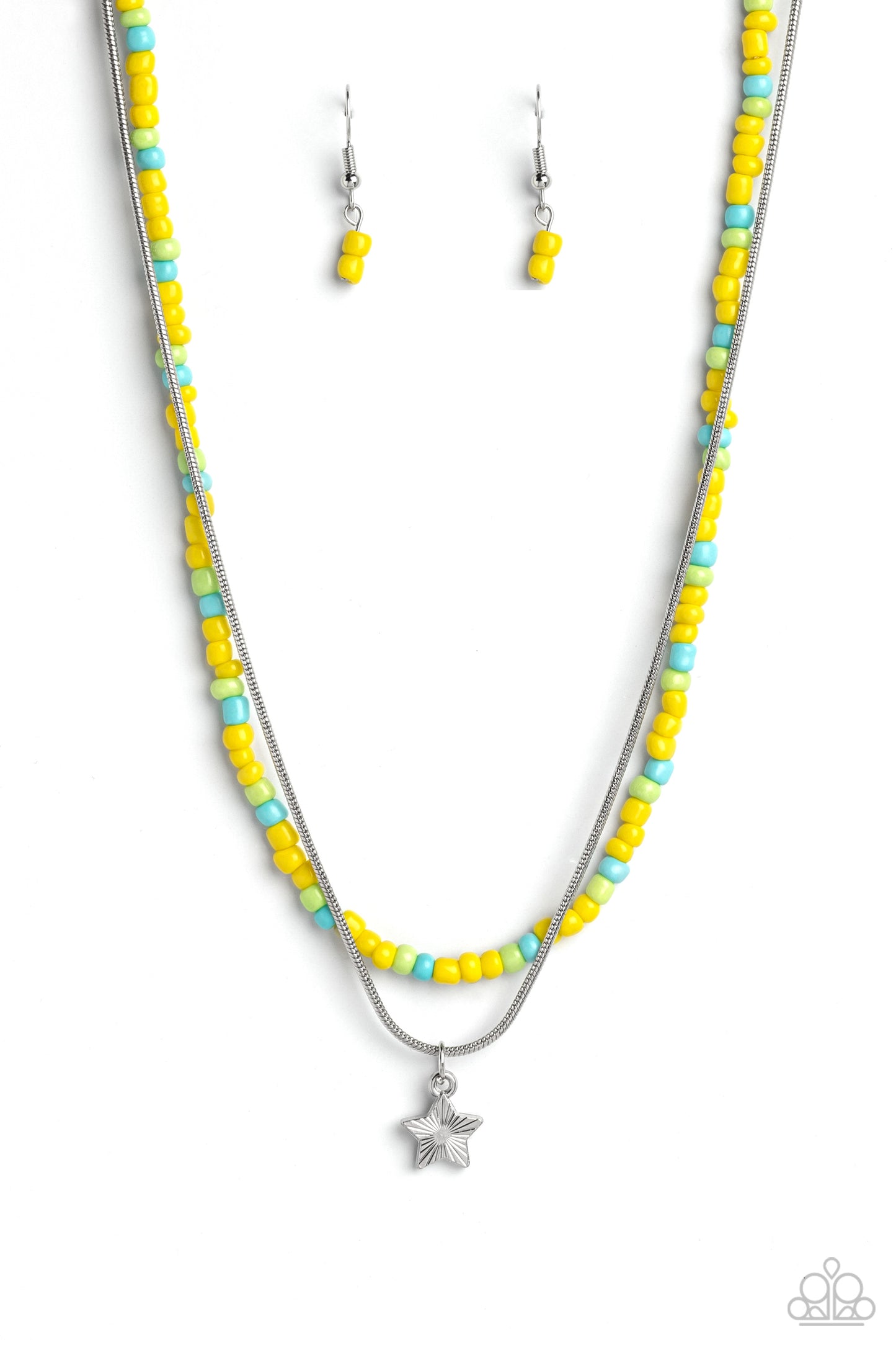 Starry Serendipity - Yellow Necklace