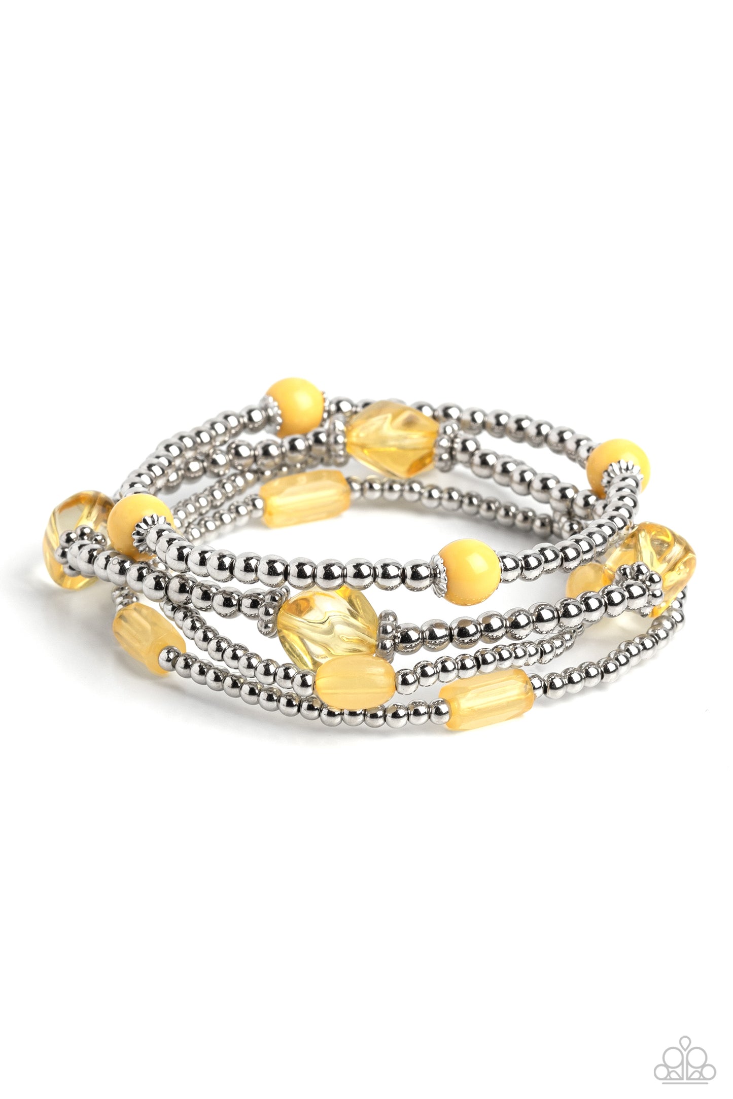 Geometric Guru - Yellow Bracelet