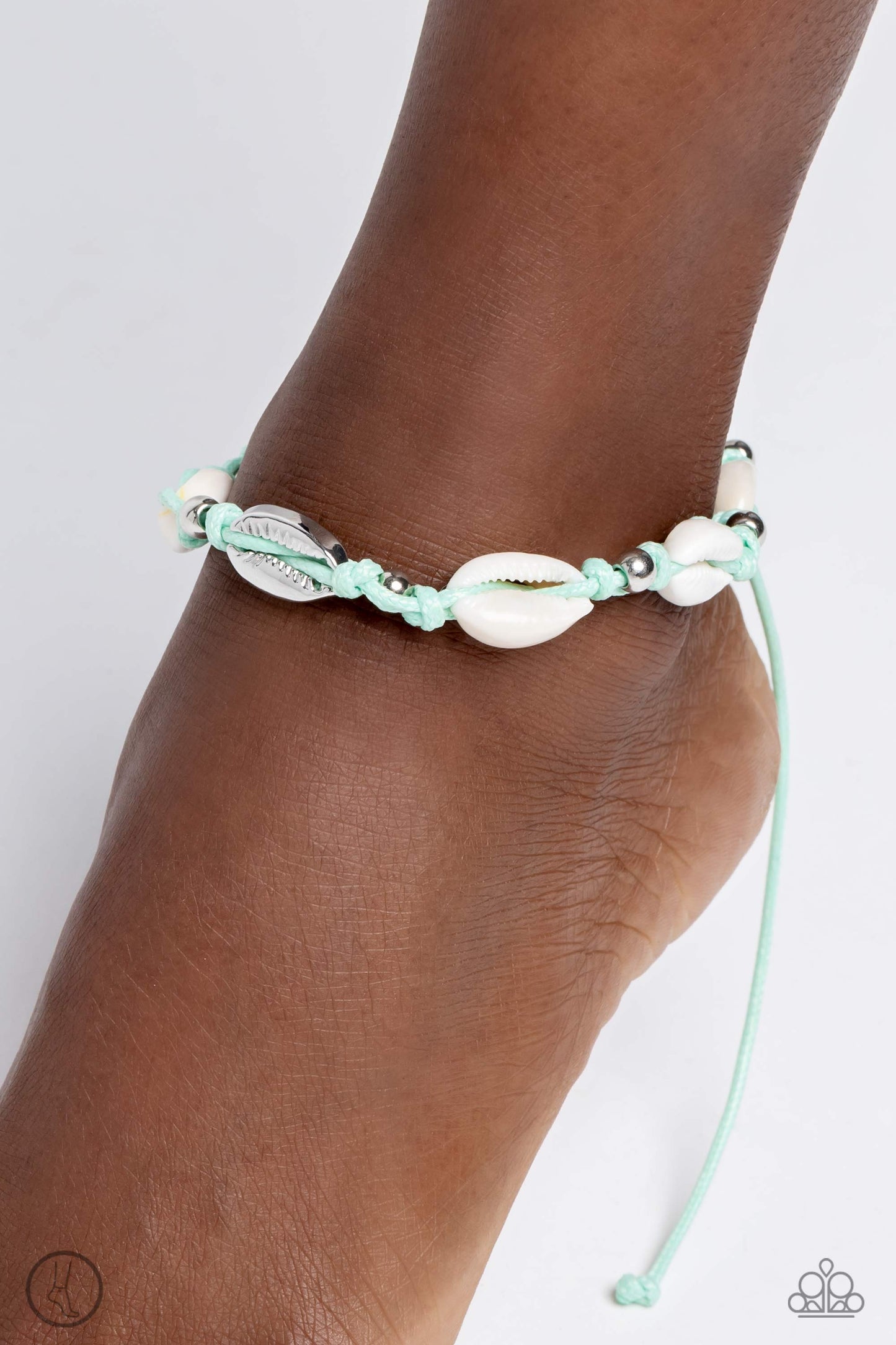 Beachcomber Ballad - Green Anklet