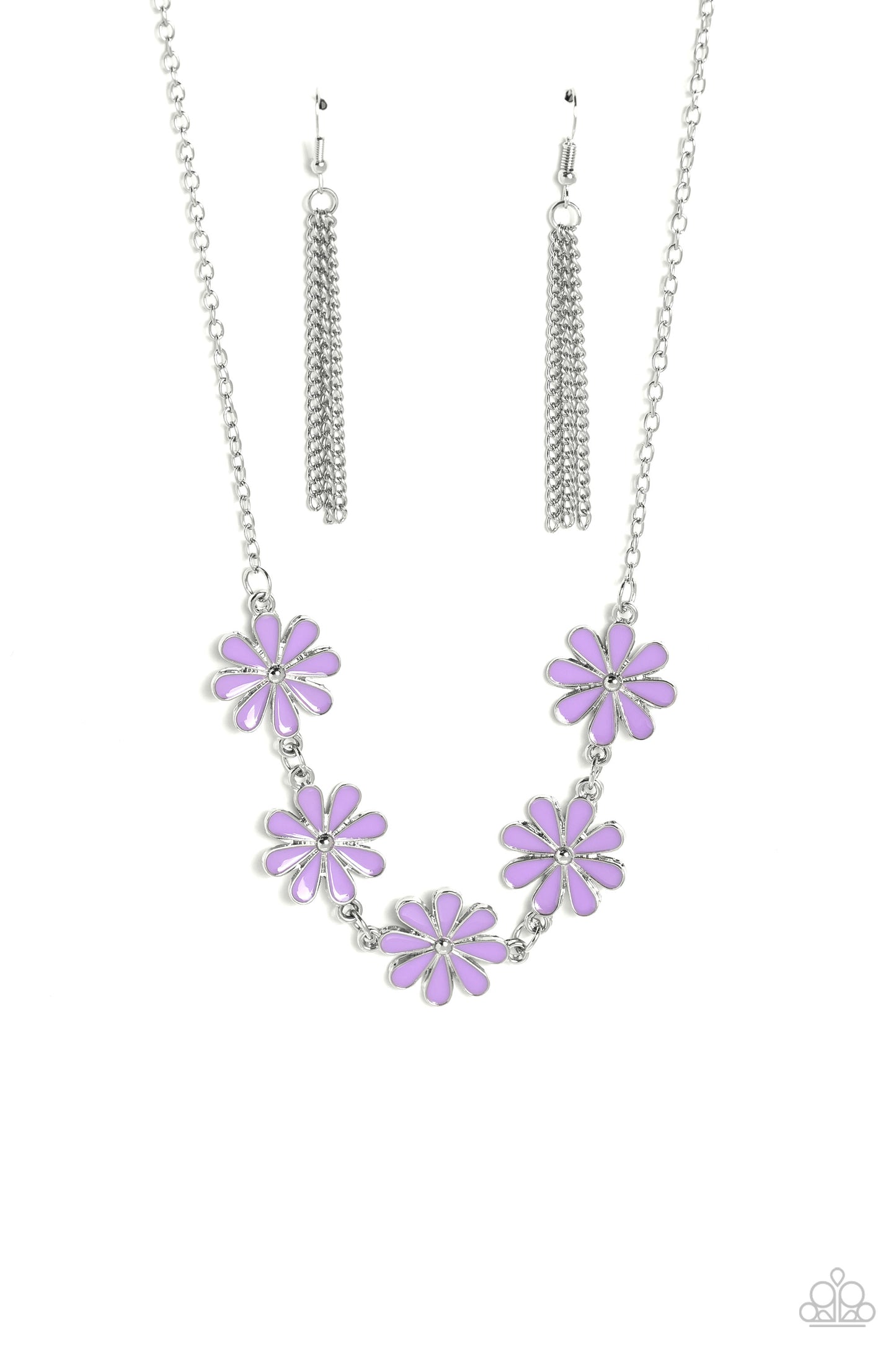 Flora Fantasy - Purple Necklace