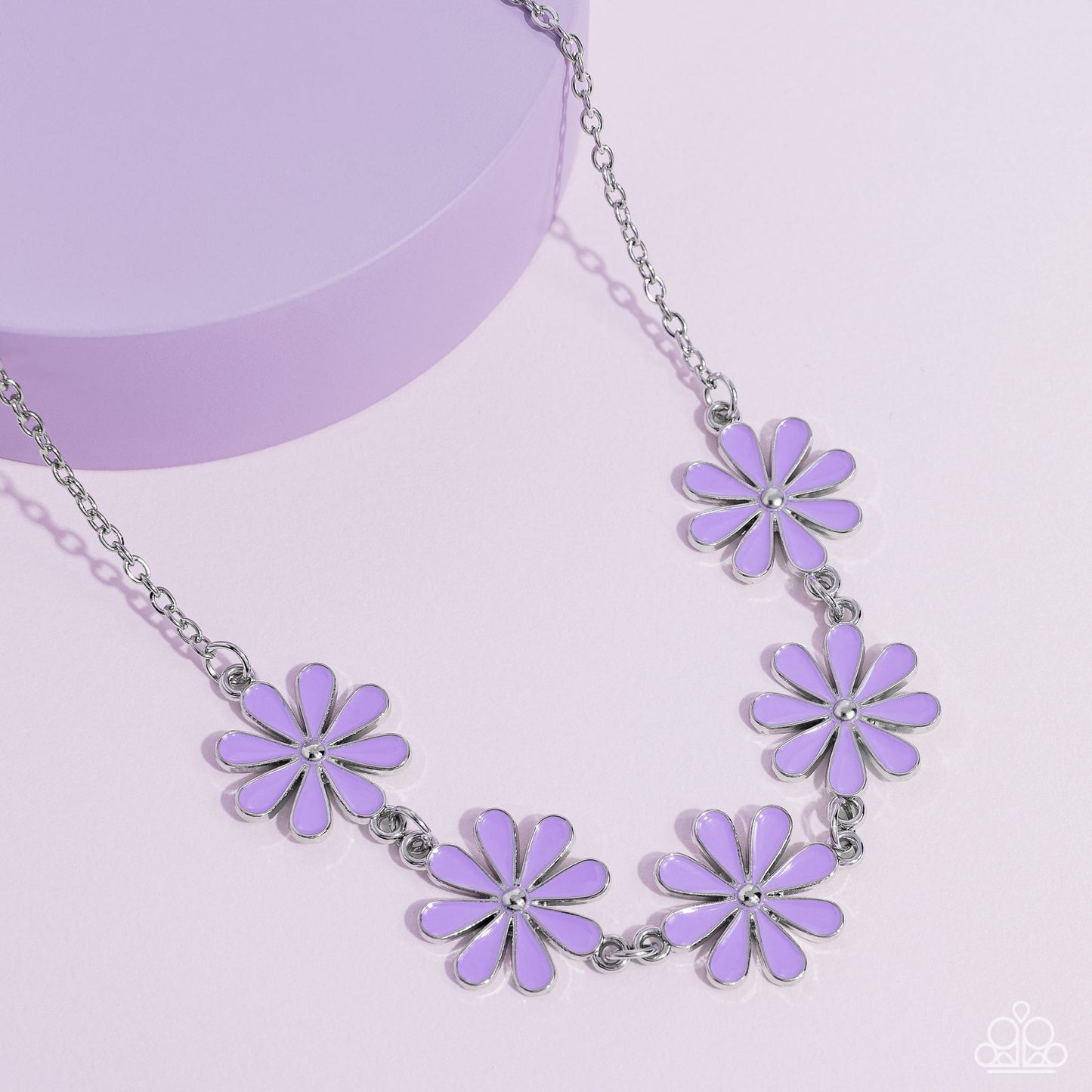 Flora Fantasy - Purple Necklace