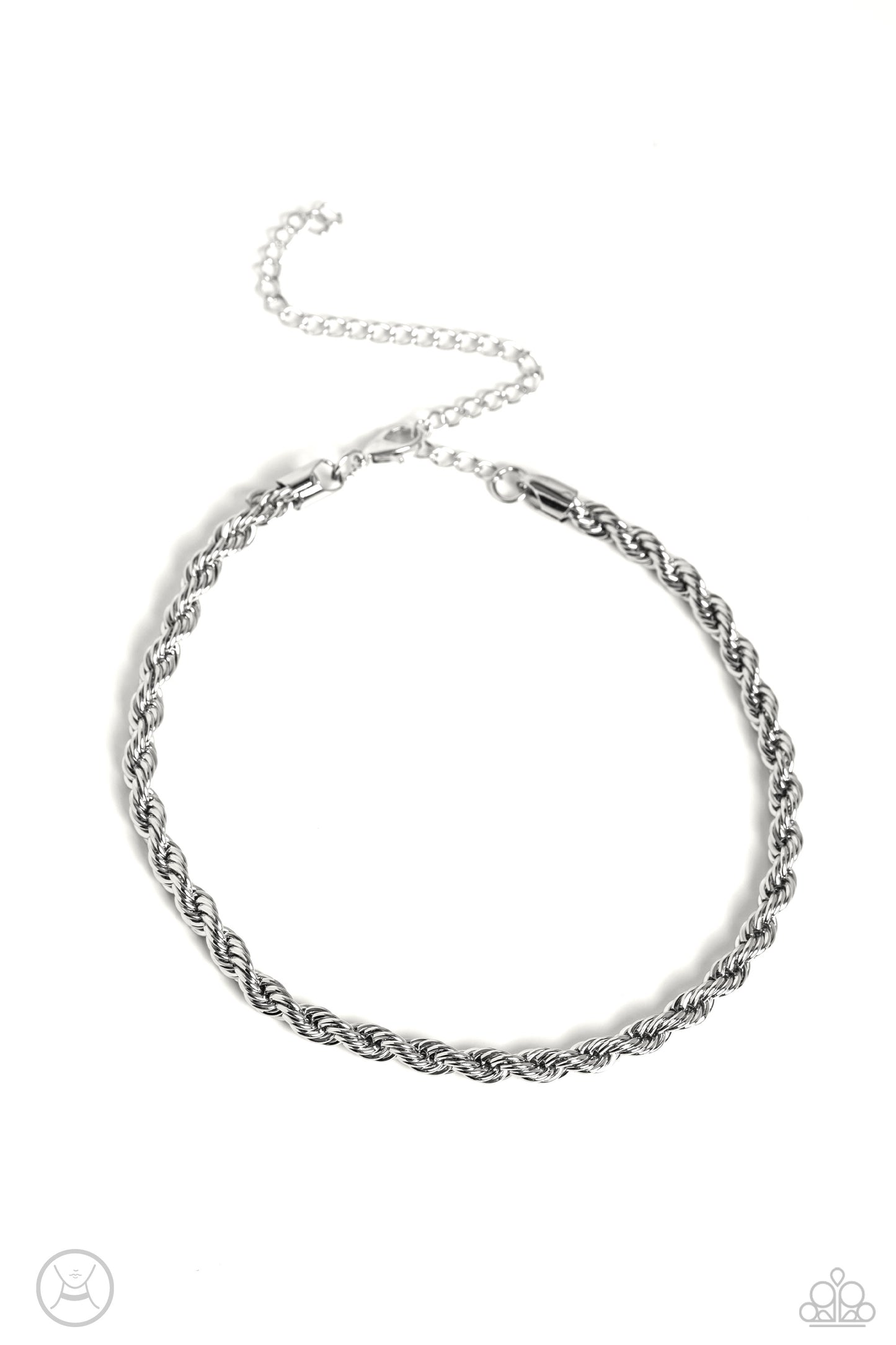 Never Lose ROPE - Silver Necklace