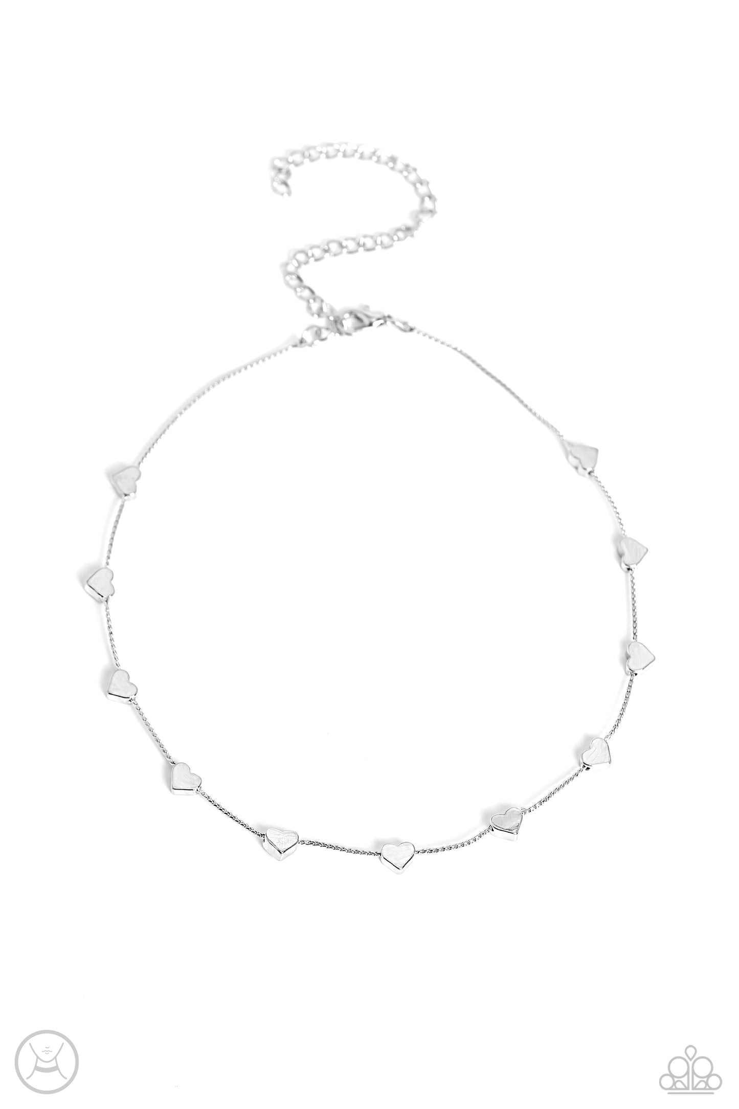 Public Display of Affection - Silver Necklace