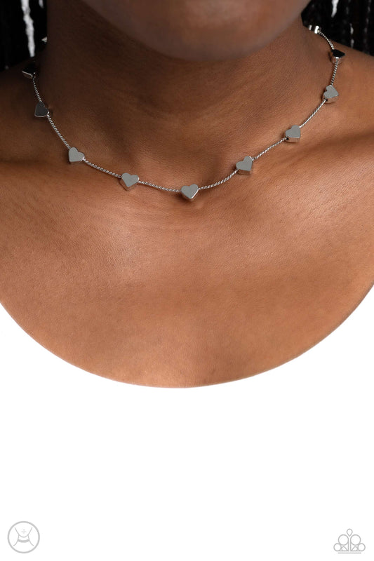 Public Display of Affection - Silver Necklace