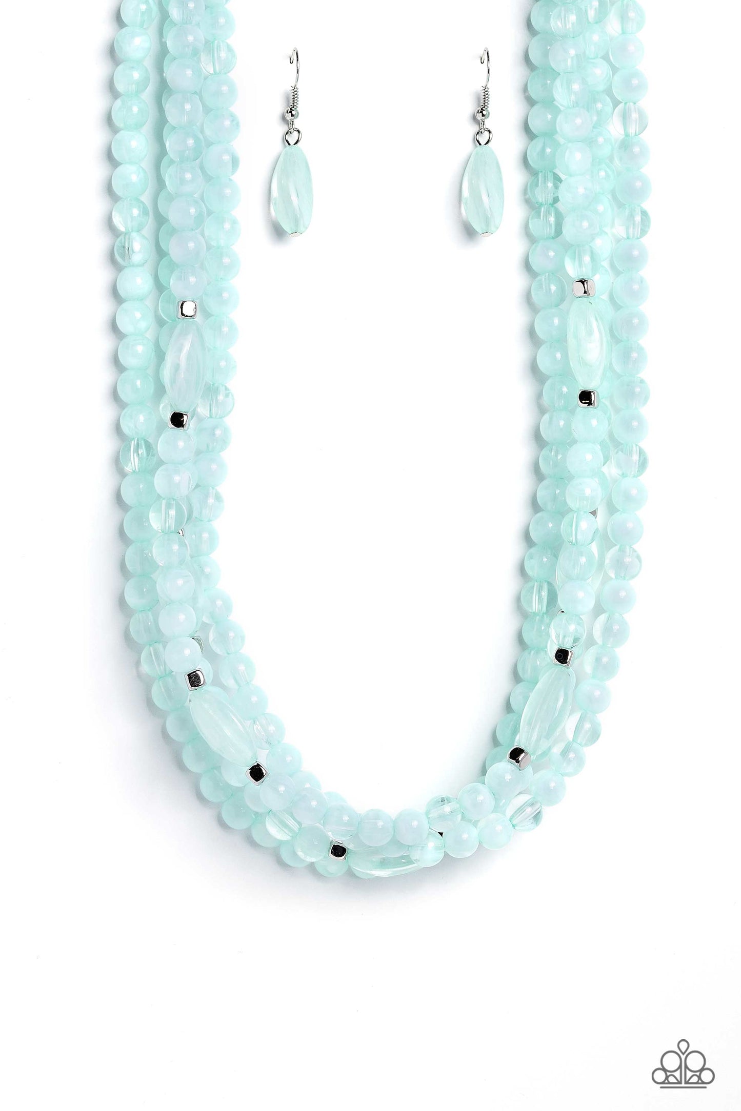 Layered Lass - Blue Necklace